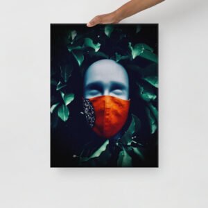 Masked Droid by IKON Shepherd Painting on Canvas