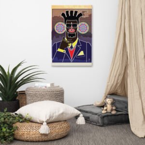 Le Villadin by Eric Takukam Painting on Canvas