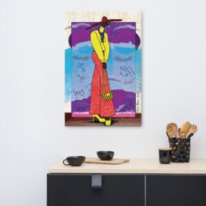 Villadine by Eric Takukam Painting on Canvas