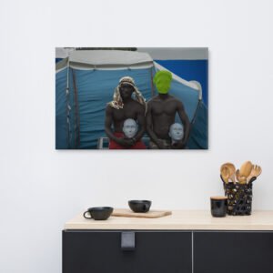 Faceless By Ikon Shepherd Painting on Canvas