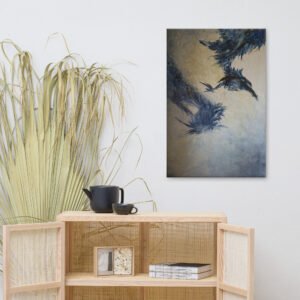 Ice Land by Leya Green Painting on Canvas