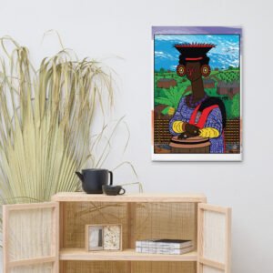 Liza By Eric Takukam Painting On Canvas