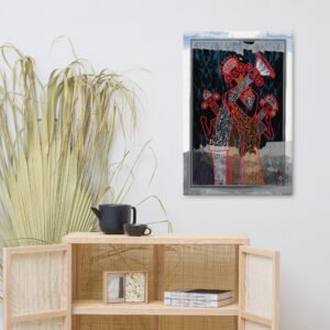 Equilibre By Eric Takukam Painting On Canvas