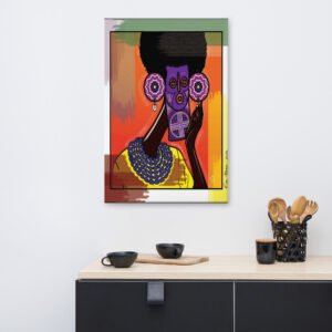 La Villadine By Eric Takukam Painting On Canvas