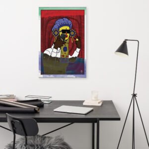 La Villadine By Eric Takukam Painting On Canvas