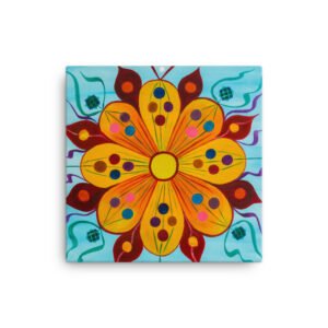 Flower Anya Painting On Canvas