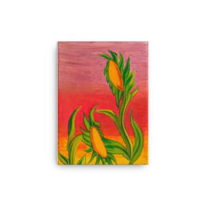 Sunflowers in the Sunset Painting On Canvas