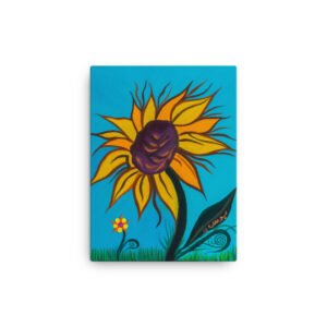One Sunflowers Painting On Canvas