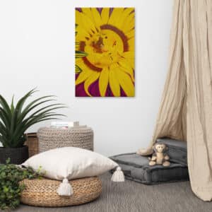 Sunflower Painting On Canvas