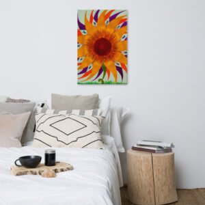 11th Year of the Sunflower Painting On Canvas